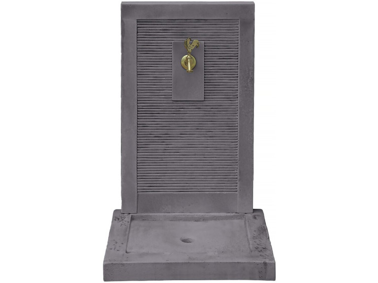 Fonte "ETNA" - Pedra - 57 x 42 x 87 cm - Cinza