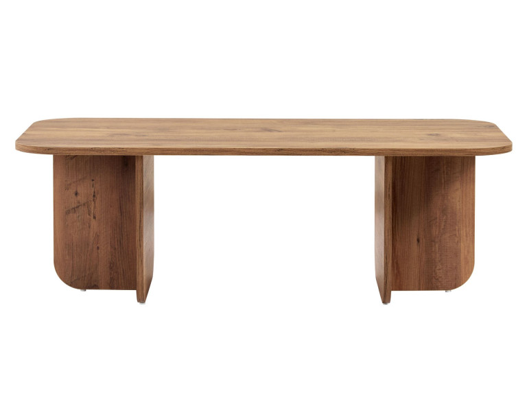 Mesa de centro de madeira "Akira" 120 x 60 x 41 cm - Pinho Atlântico