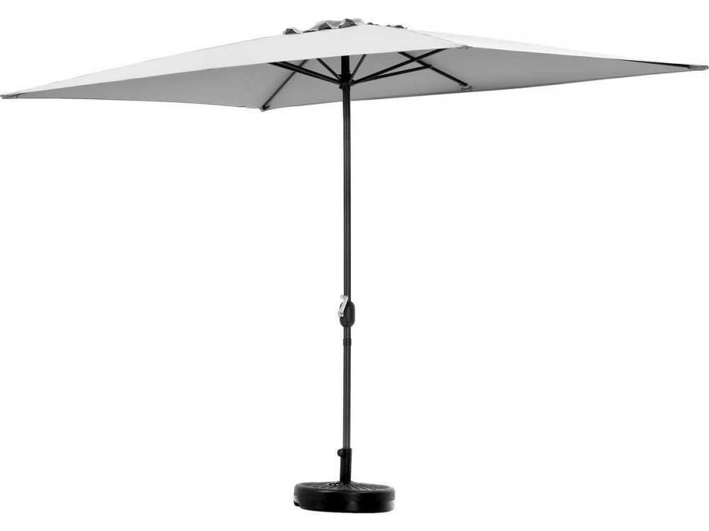 Guarda-sol de jardim "Sol 2" - Retângulo - 2 x 3 m - Cinza