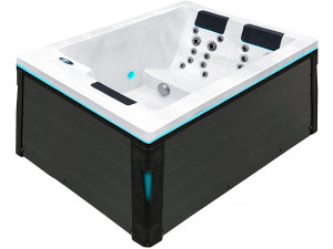 Spa "Serene 3" - 2 lugares sentados + 1 reclinável - 2,10 x 1,30 x 0,81 m