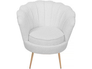 Poltrona de laço "Floria" - 75 x 68 x 77,5 cm - Branco 2