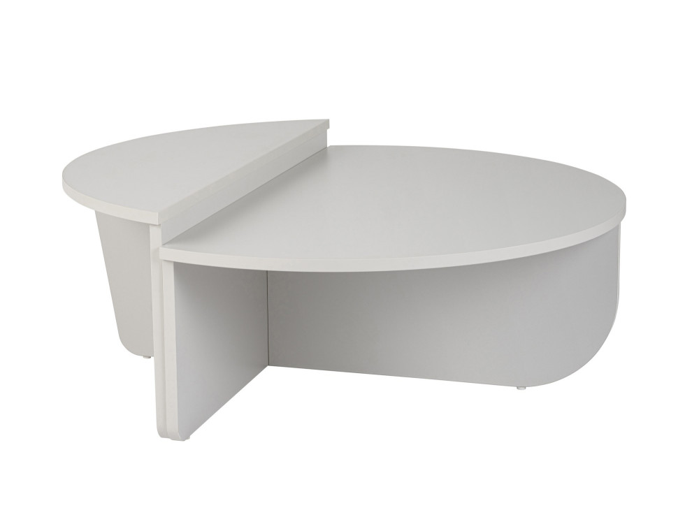 Mesa de centro de madeira "Orion" 90 x 60 x 30 cm - Cinzento