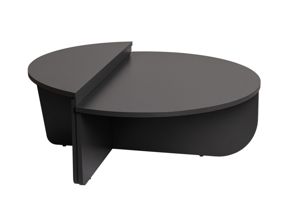 Mesa de centro de madeira "Orion" 90 x 60 x 30 cm - Antracite