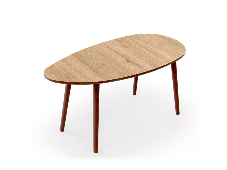 Mesa de centro de madeira "Nora" 100 x 50 x 45 cm - Carvalho