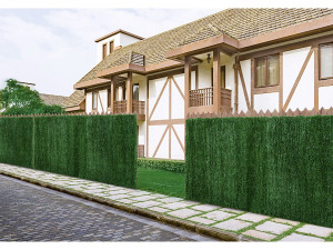 Conjunto de 4 sebes artificiais - 150 x 300 cm 2