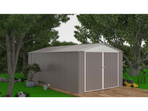Garagem de metal "Nevada" com porta de batente 18.56 m² 2