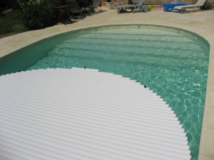Obturador de enrolar Sylver Roll" acima do solo - 8 x 4 m 2