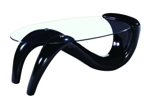 Mesa de centro "Maya" - 127 x 65 x 46 cm - Preto