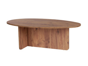 Mesa de centro em madeira "Orba" - 120 x 65 x 40 cm - Pinho Atlântico