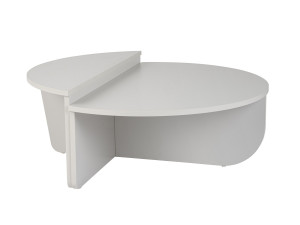 Mesa de centro de madeira "Orion" 90 x 60 x 30 cm - Cinzento