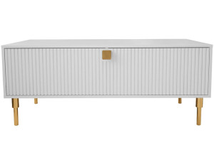 Mesa de centro "Dorset" - Retangular - Branco