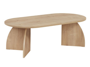 Mesa de centro de madeira "Melina" 120 x 60 x 40 cm - Carvalho safira