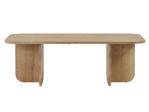 Mesa de centro de madeira "Akira" 120 x 60 x 41 cm - Carvalho safira