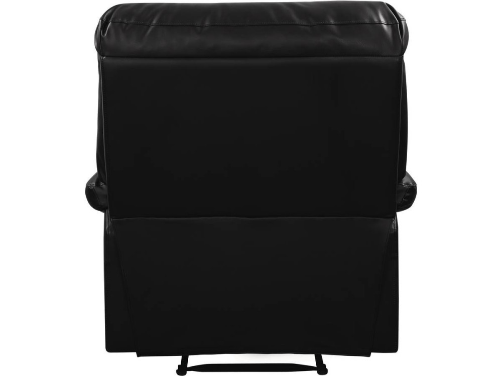 Poltrona de relaxamento "Lincoln" - 90 x 89 x 103 cm - Preto