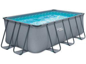 Piscina tubular - LUDO 1 - 8m2 - 4 x 2 x 1 m - Sem filtragem