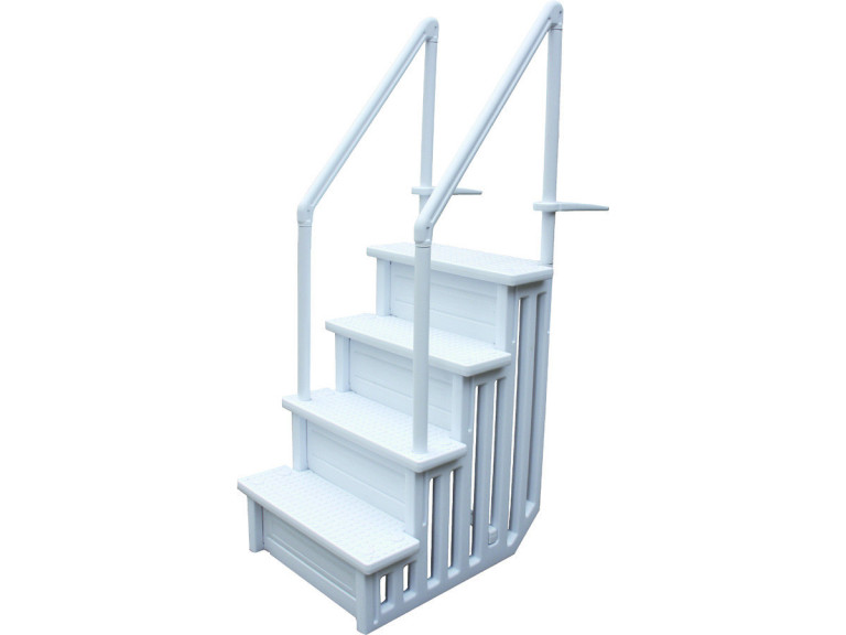 Escada simples para piscina