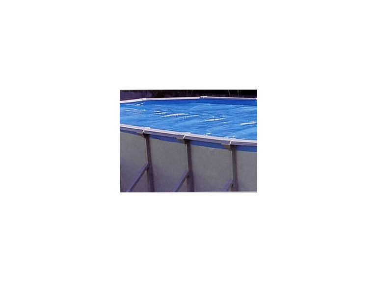 Cobertura de verão para piscinas - Cobertura de bolhas para piscinas ovais - 300 microns - 7,30 x 4,60 m