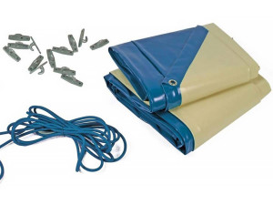 Cobertura de inverno para piscina Bogotá - 280 gr/m² - azul