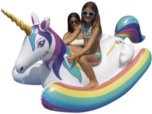 Boia "Magic the Unicorn" - 218 x 122 x 91 cm - Multicolorido