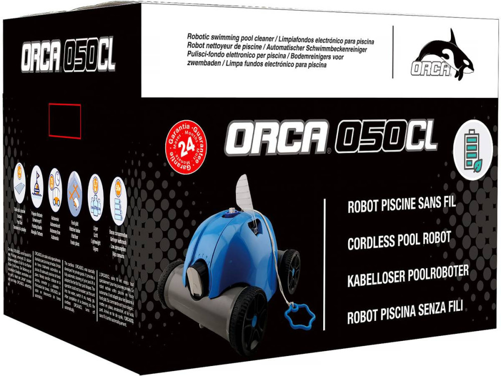 ORCA 050 CL" aspirador de piscinas elétrico autónomo - Sem fios