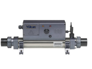 Aquecedor elétrico “Vulcan Analogique” - 29 x 24 x 64,5 cm - 15 kW trifásico - Cinza
