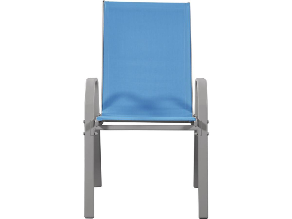 Conjunto de poltronas em textilene "Cordoba" - Phoenix- Azul - conjunto de 4