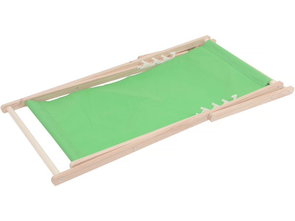 Conjunto de 2 espreguiçadeiras de madeira "Chilienne" - 107 x 56,5 x 81 cm - Verde