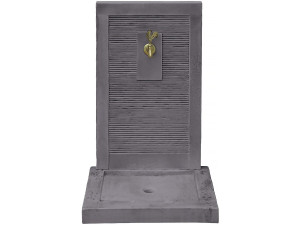 Fonte "ETNA" - Pedra - 57 x 42 x 87 cm - Cinza
