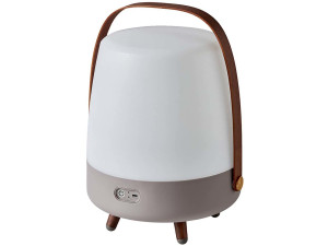 Lâmpada LED portátil Bluetooth "Lite-up Play" - Terra