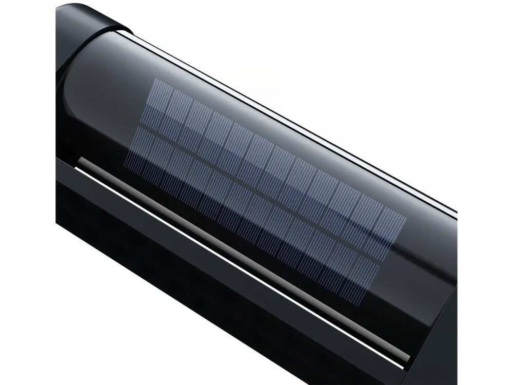 Aplique solar e recarregável Booster "Loma" 150 a 900 Lumen - Preto