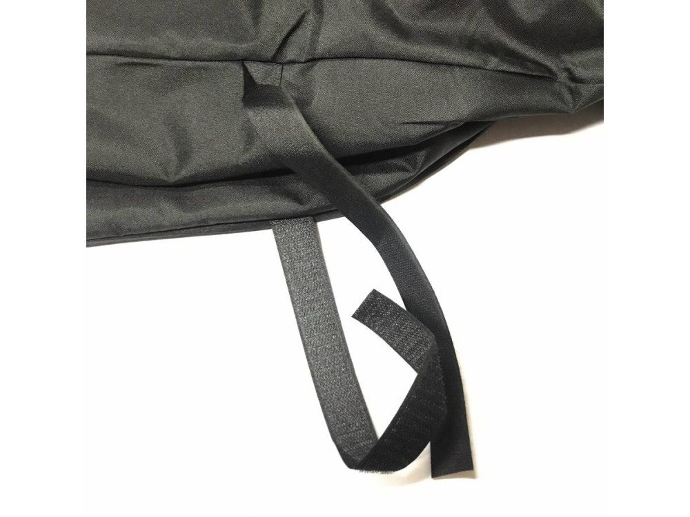 Capa protetora para churrasqueira - 105 x 68 x 95 cm - Preta