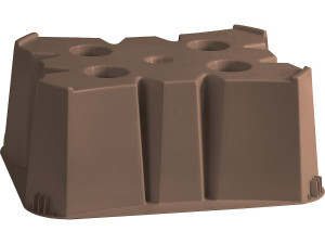 Base para coletor de água 500 L - 75 x 60 x30 cm - Taupe