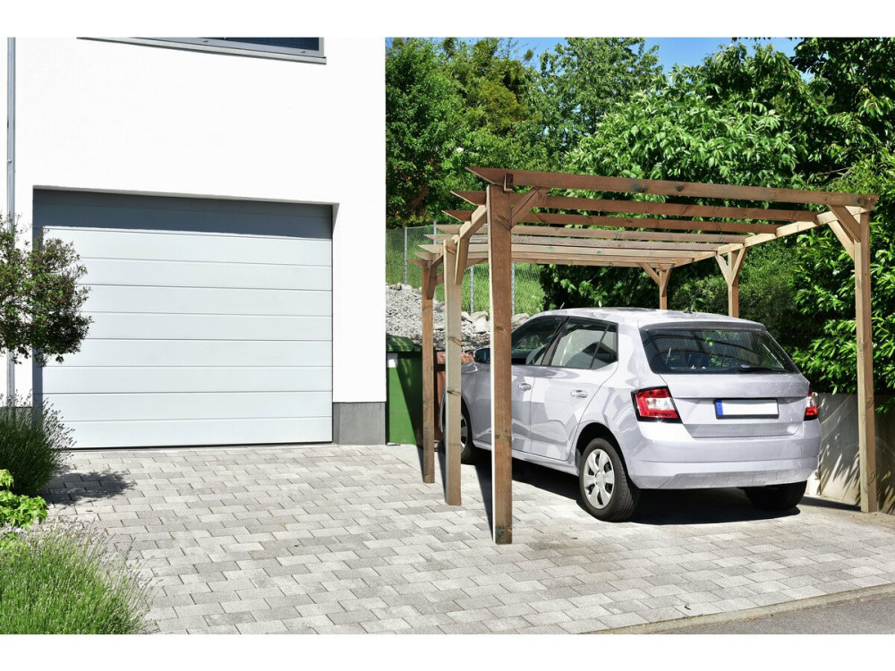 Garagem de madeira "Sunny" 3 x 5 m