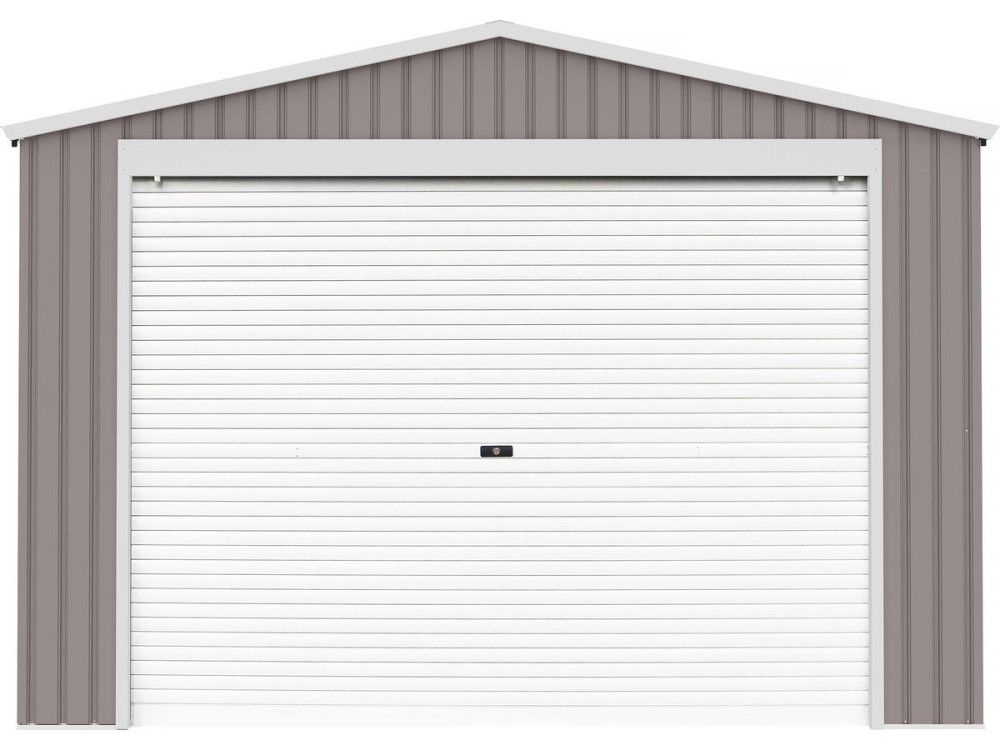 Garagem de metal "Nevada" com porta de batente 15.61 m²