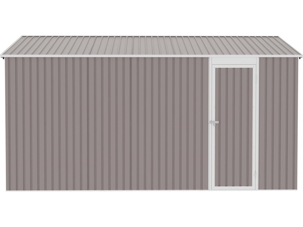 Garagem de metal "Nevada" com porta de batente 15.61 m²