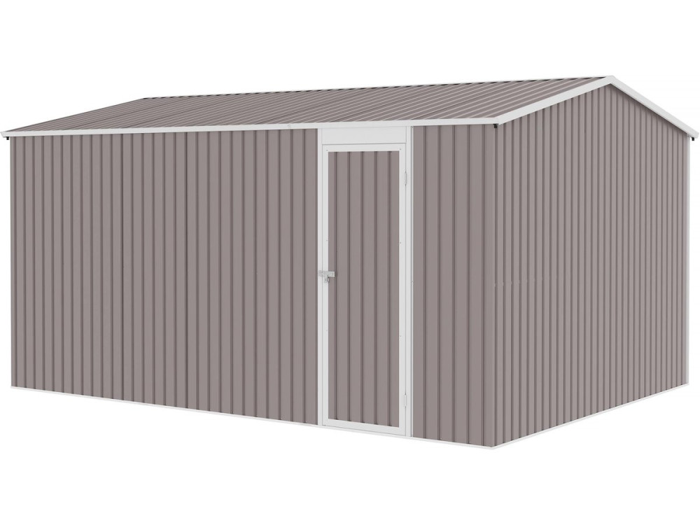 Garagem de metal "Nevada" com porta de batente 15.61 m²