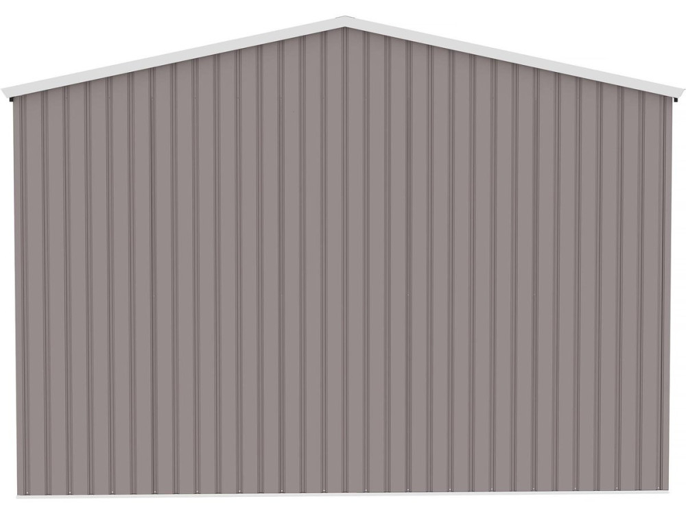 Garagem de metal "Nevada" com porta de batente 15.61 m²