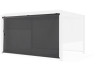 Toldo pergolado - 277 x 204 cm - Cinza antracite