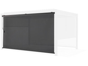 Toldo pergolado - 370 x 204 cm - Cinza antracite