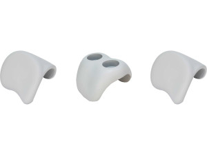 Conjunto de 2 encostos de cabeça e 1 porta-copos para Spa