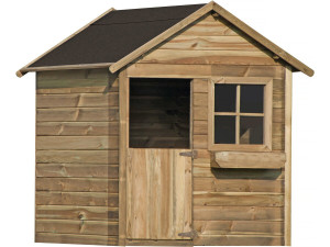 Casinha de brinquedo "Joaninha" - 126 x 112 x 158 - Madeira