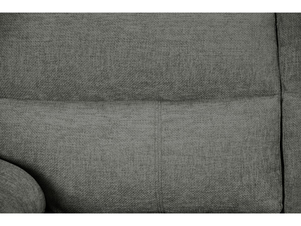 Sofá fixo de tecido "Dallas" - 169 x 88 x 90 cm - 2 lugares - Cinza