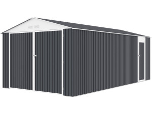 Garagem metálica "Houston" 18,56m² - Antracite