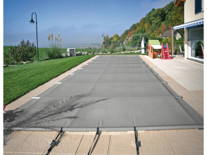 Cobertura de bar 8,5 x 4,5 m - piscina 8 x 4 m - Cinzento