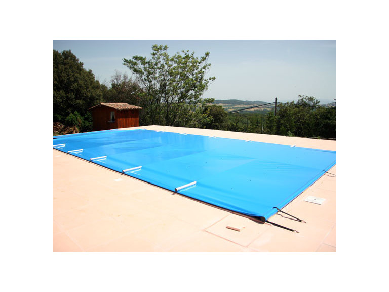 Lona retangular com barra de segurança 580g/m² (1,5 oz)