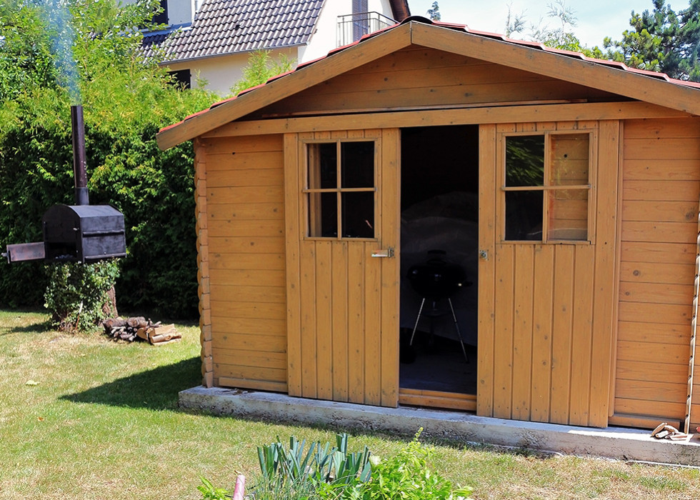 Abri jardin - Entretien