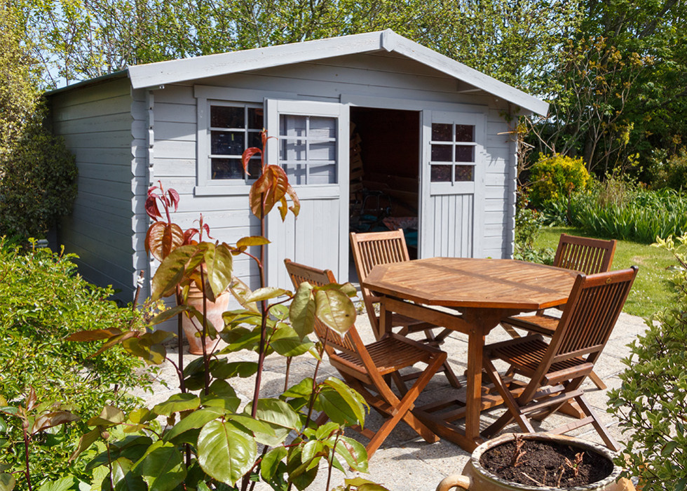 Abri jardin - Equipement