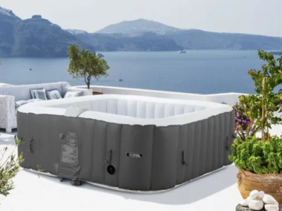 Instalar uma banheira de hidromassagem insuflável Riviera de 6 lugares: guia completo